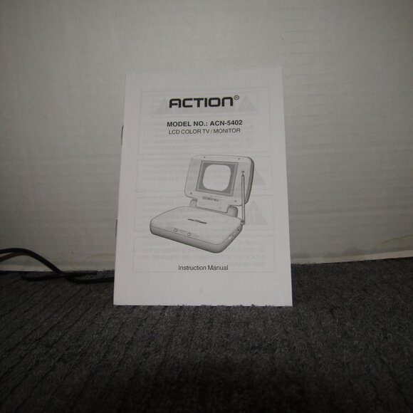 Action ACN-5402A Portable LCD Color TV/Monitor - Picture 5 of 5
